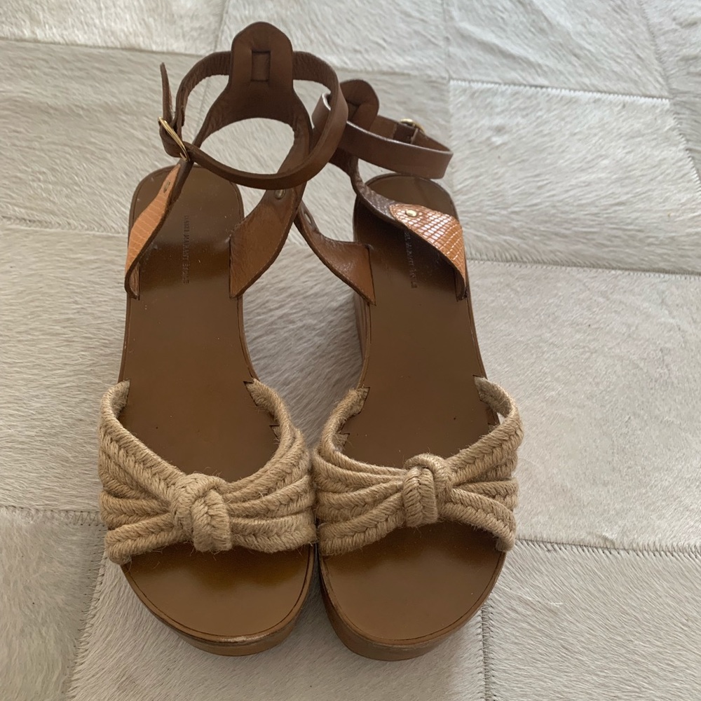 Isabel Marant Etoile platform wedge sandal